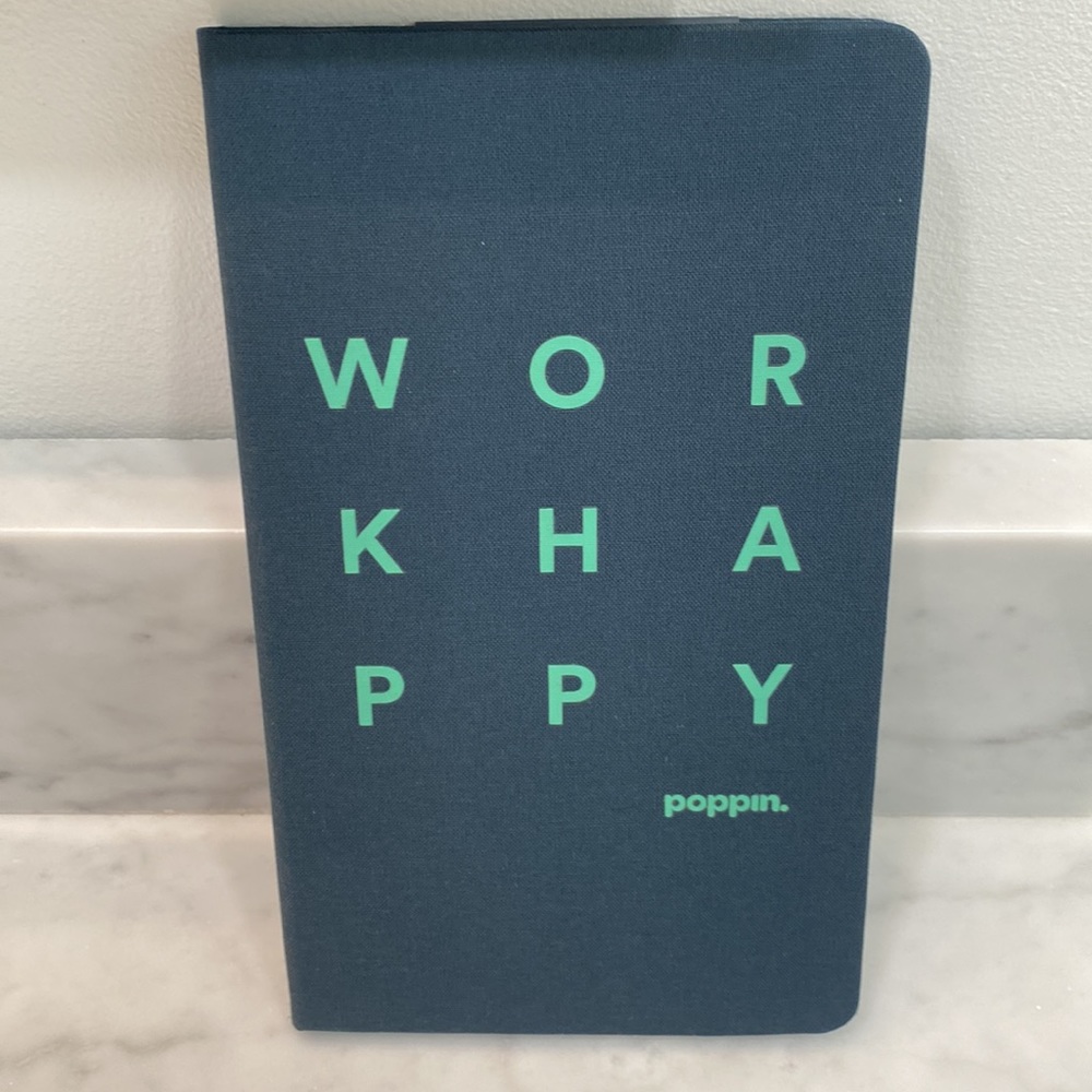 NWT Poppin Navy Blue Hard Cover Journal